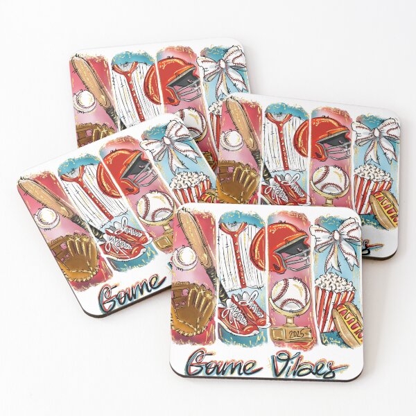 Item preview, Coquette Baseball Retro doodle Game Vibes designed and sold by adlydesigns.