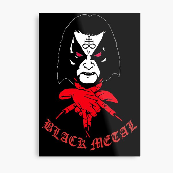 Artikel-Vorschau von SCHWARZES METALL, designt und verkauft von merchofthedead.