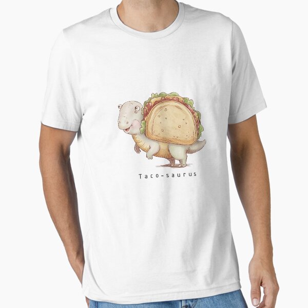 Item preview, Taco-Saurus – Cute Hand-Drawn Dinosaur Taco Illustration designed and sold by Verycutethings.
