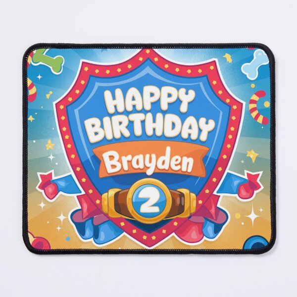 Item preview, Brayden's 2nd Birthday designed and sold by whatifsticks.