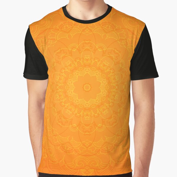 Item preview, Radiant Orange Mandala Pattern designed and sold by Apurva Joshi.