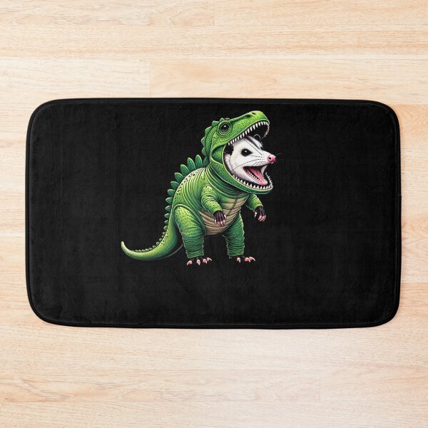 Item preview, Funny Possum Wearing Dinosaur Outfit Opossum Lover designed and sold by Kimberley King Art  King Art.