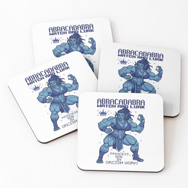 Item preview, Abracadabra Watch And Lurk Princess In Orcish Blue Power designed and sold by SplashTastic.