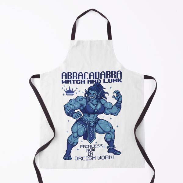 Item preview, Abracadabra Watch And Lurk Princess In Orcish Blue Power designed and sold by SplashTastic.