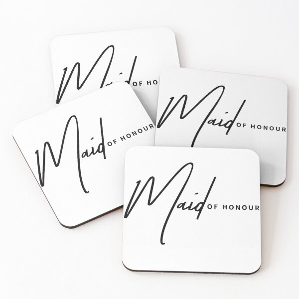 Item preview, Maid of Honour Bridal Party Quote Design designed and sold by ReggieDior.