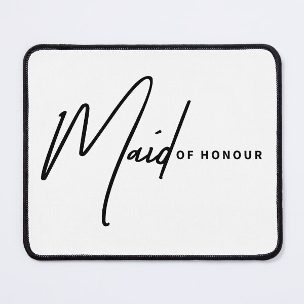 Item preview, Maid of Honour Bridal Party Quote Design designed and sold by ReggieDior.