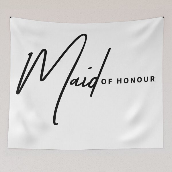 Item preview, Maid of Honour Bridal Party Quote Design designed and sold by ReggieDior.