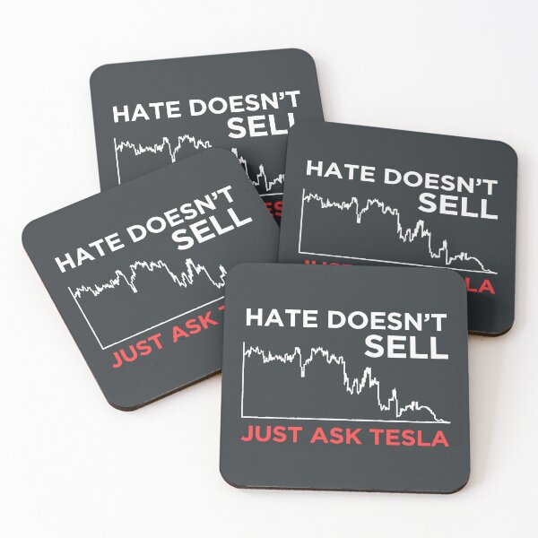 Item preview, Hate Doesn't Sell Just Ask Tesla  designed and sold by HowToCanadian.