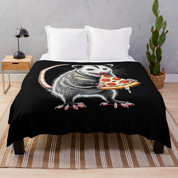 Item preview, Possum Eating Pizza Opossum Pizza Lover designed and sold by Kimberley King Art  King Art.
