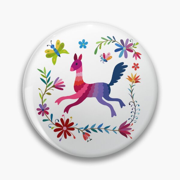 Item preview, Colorful Mexican Traditional Textile Embroidery Style. designed and sold by InshynaArt.