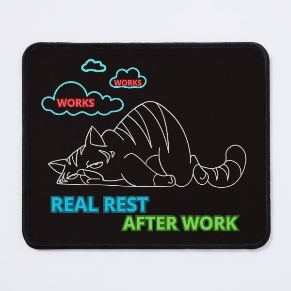 Item preview, REAL REST AFTER WORK designed and sold by Tadeusz1.