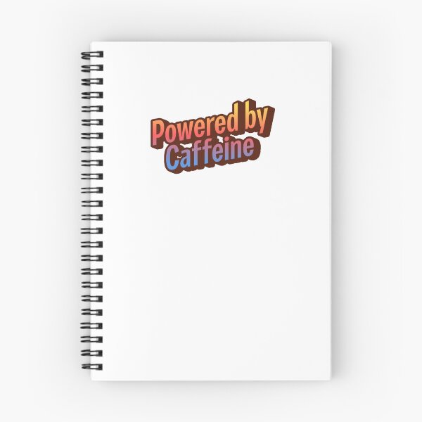Item preview, Powered by Caffein Lettering Retro Style designed and sold by dpeepowl.