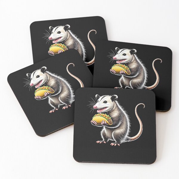 Item preview, Possum Eating Tacos Opossum Taco Lover Cinco De Mayo designed and sold by Kimberley King Art  King Art.
