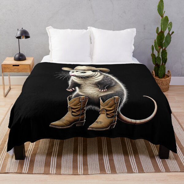 Item preview, Possum Cowgirl Western Country Opossum Lover designed and sold by Kimberley King Art  King Art.