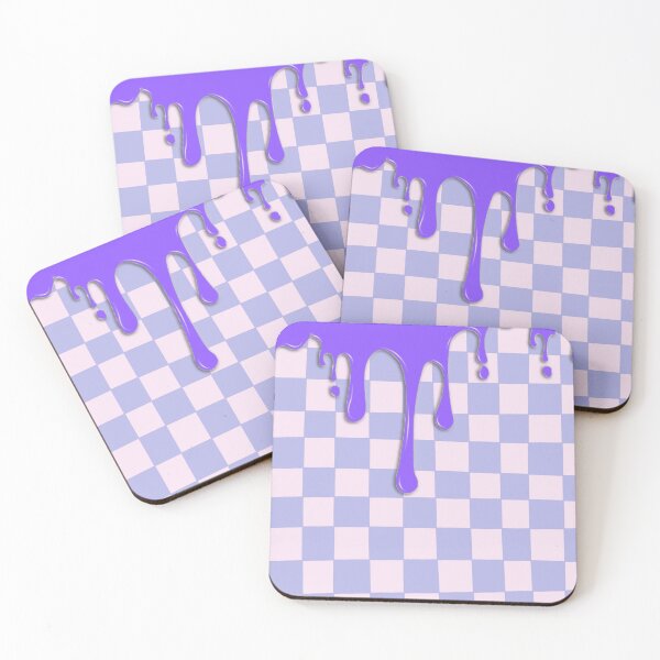 Item preview, Purple Checkered Drip designed and sold by artbyisaaa.