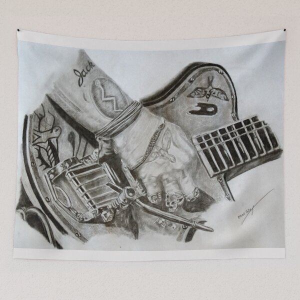 Item preview, Johnny Guitar Hand designed and sold by nebbiavolpe.