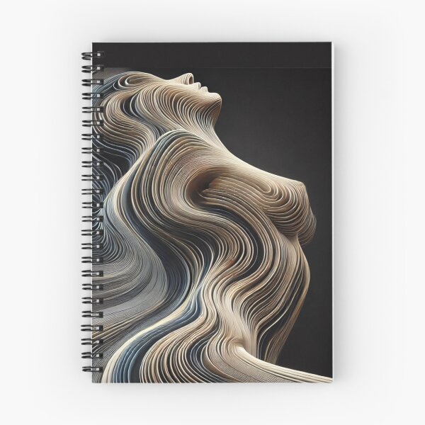 Item preview, "Ethereal Flow: Contour Elegance" designed and sold by Wiredart.