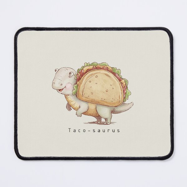 Item preview, Taco-Saurus – Cute Hand-Drawn Dinosaur Taco Illustration designed and sold by Verycutethings.