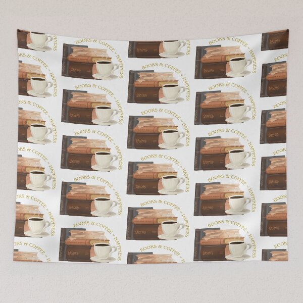 Item preview, Books and coffee designed and sold by Diana Moreno.