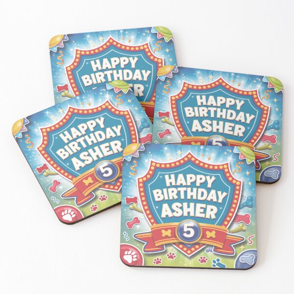 Item preview, Asher's 5th Birthday designed and sold by whatifsticks.