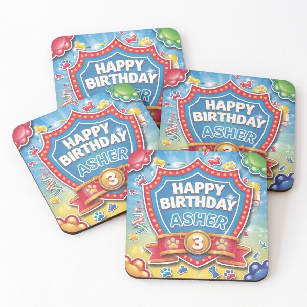Item preview, Asher's 3rd Birthday designed and sold by whatifsticks.