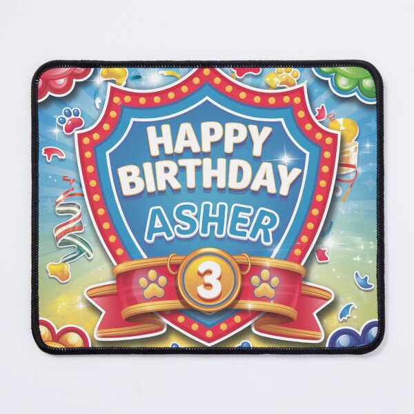 Item preview, Asher's 3rd Birthday designed and sold by whatifsticks.
