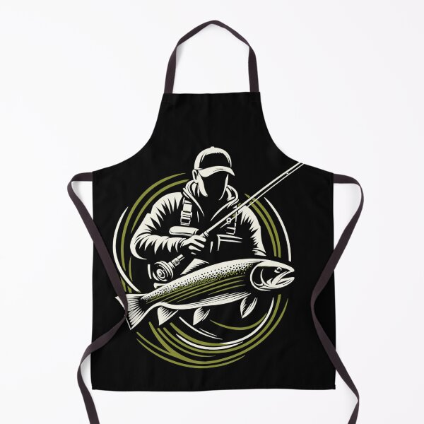 Item preview, Fishing Angler Trout Giant Fish Gift designed and sold by Pineapple-Tree.