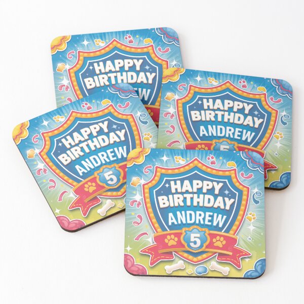 Item preview, Andrew's 5th Birthday designed and sold by whatifsticks.