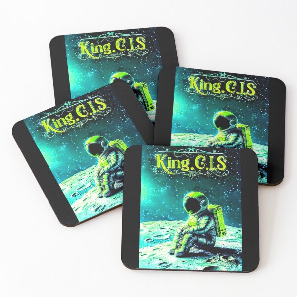 Item preview, King C.L.S Moon King | Alien Green | Turquoise | Grey | White designed and sold by Kingcls.