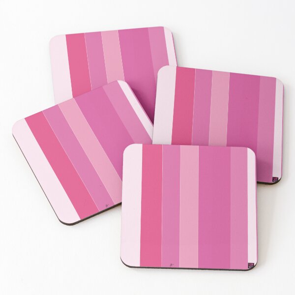 Item preview, Rosè Pinks-Stripes designed and sold by Twisted Doodles.