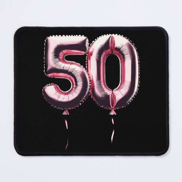 Item preview, 50 Years Pink Balloon Foil Balloon Gift designed and sold by Pineapple-Tree.