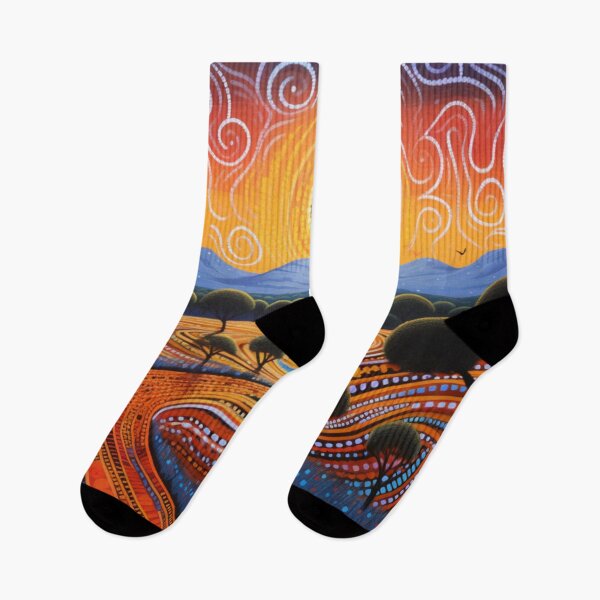 Item preview, Aboriginal Inspired Dot Art - National Park designed and sold by GrinGalore.
