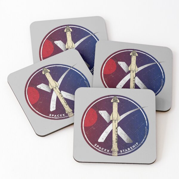 Item preview, SpaceX. Starship+Mars Badge designed and sold by BGALAXY.