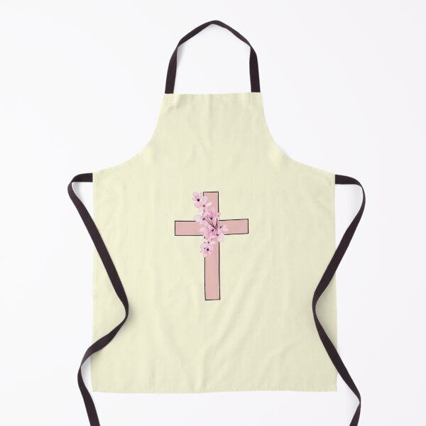 Item preview, Pink Floral Cross designed and sold by ridnaledesigner.