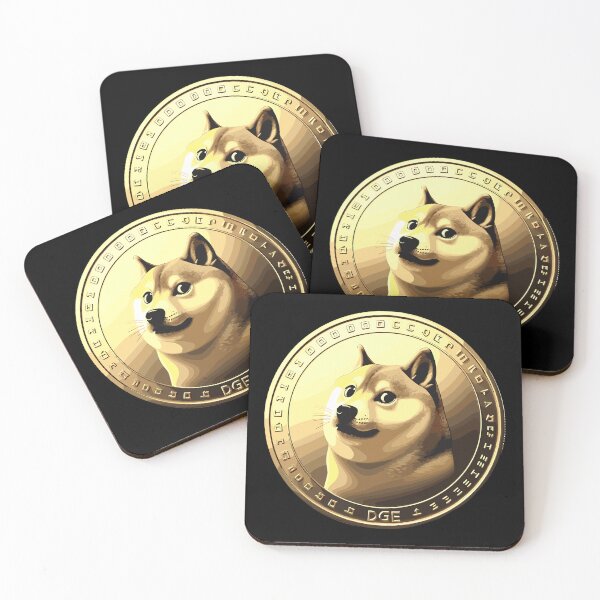 Item preview, Dogecoin Gold Doge Coin Shiba Inu Dog Gift designed and sold by Pineapple-Tree.