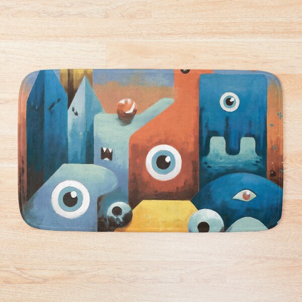 Item preview, Geometric Monsters Inspired By Paul Klee Style designed and sold by Tamas Das.