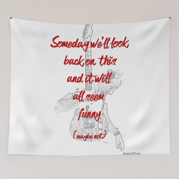 Item preview, Someday We'll Look Back. Lyric Tribute. Springsteen Fanart From WallsOfFame designed and sold by WallsOfFameAust.