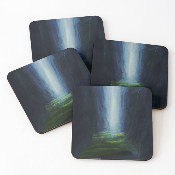 Item preview, Midday sun - narrow gorge with stripes of light designed and sold by art paintings.