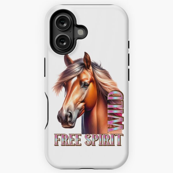 Aperçu de l'œuvre Cheval Sauvage Esprit Libre créée et vendue par DNikolStore.
