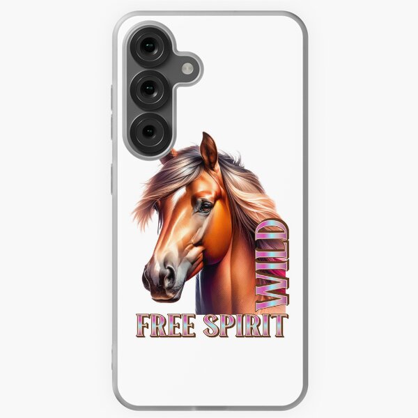 Aperçu de l'œuvre Cheval Sauvage Esprit Libre créée et vendue par DNikolStore.