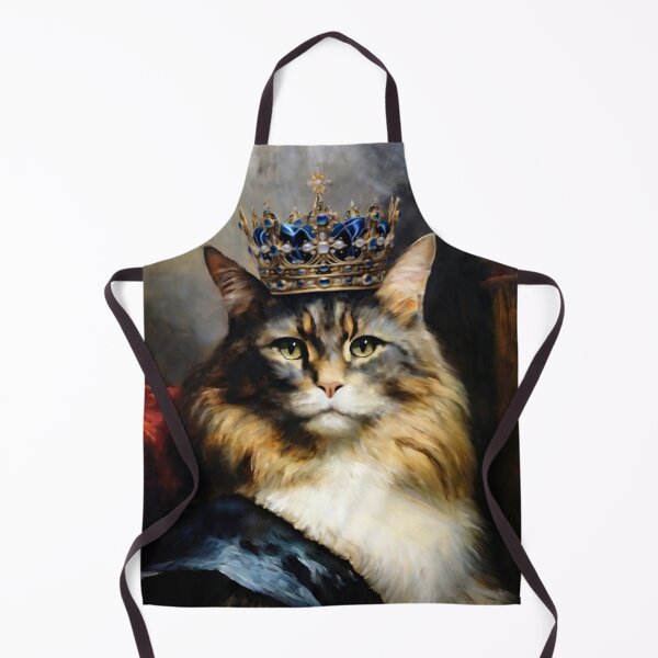 Item preview, Anthropomorphic Victorian Cat Portrait: Princess Cathbeth | Cat Art designed and sold by UnhingedBird.