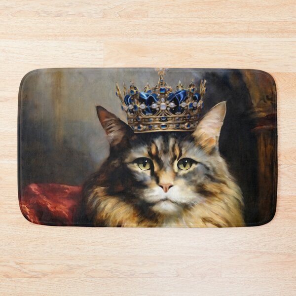Item preview, Anthropomorphic Victorian Cat Portrait: Princess Cathbeth | Cat Art designed and sold by UnhingedBird.