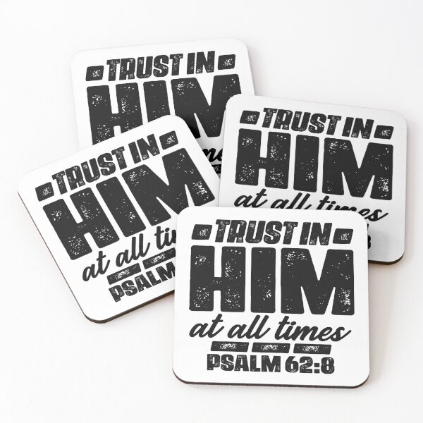 Item preview, Psalm 62:8 Trust In Him At All Times designed and sold by plushism.