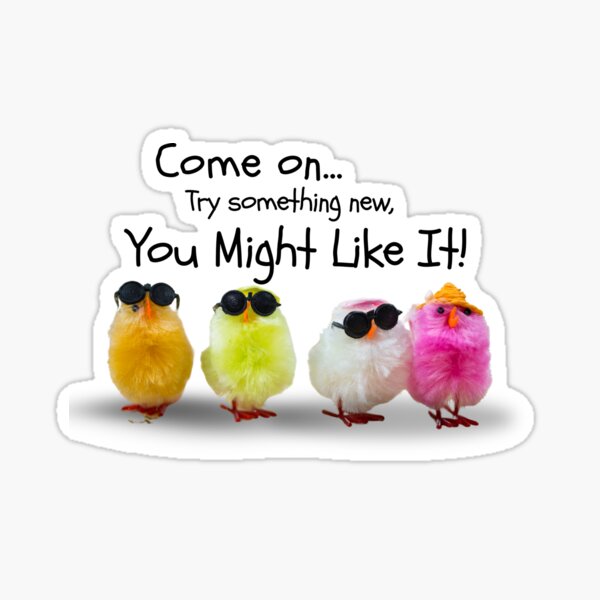 Item preview, Cool Easter Chicks Graphic – Fun & Colorful Baby Chicks with Sunglasses & Motivational Saying designed and sold by Rebel Fusion.