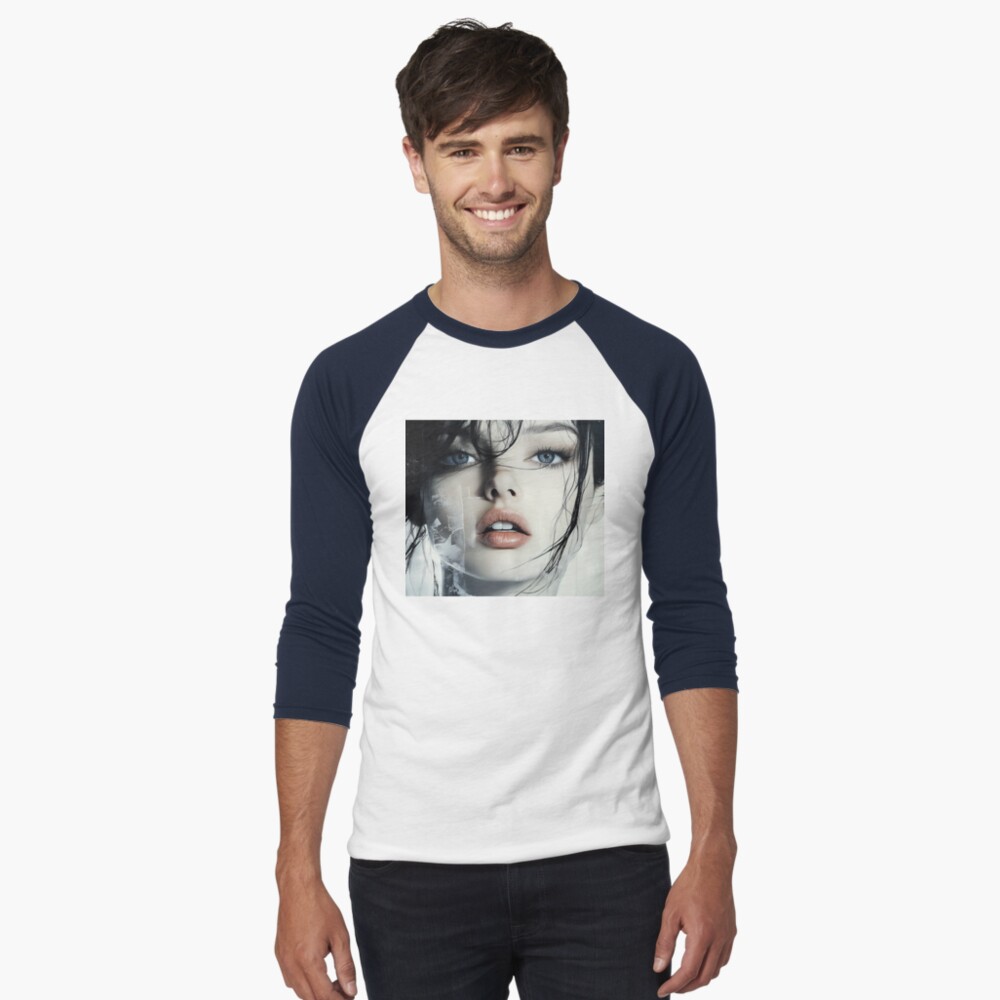 Item preview, Baseball ¾ Sleeve T-Shirt designed and sold by Finvara.