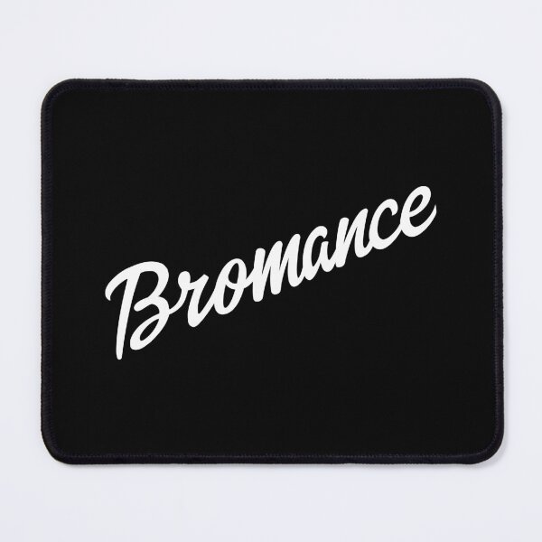 Item preview, Bromance text in white designed and sold by gayishdesign.