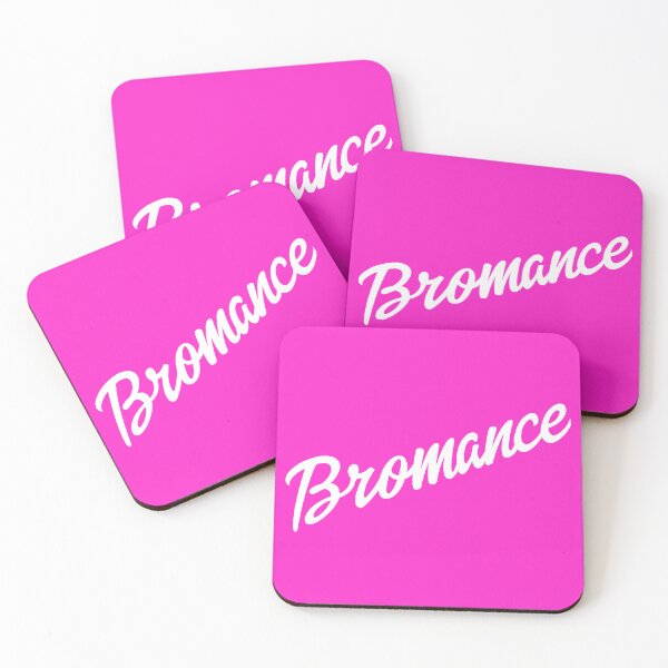 Item preview, Bromance text in white designed and sold by gayishdesign.