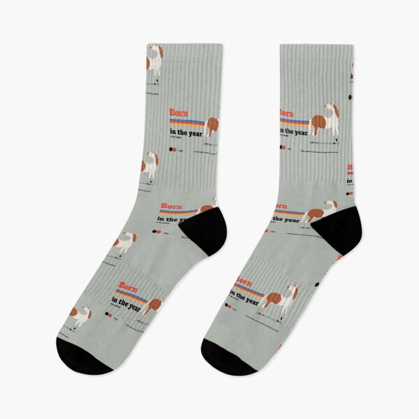 Item preview, Born In The Year Of The Horse 马年 1978 designed and sold by GraTEEtude.