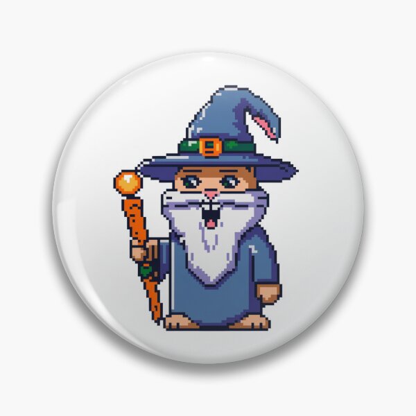 Item preview, Pixelated Wizard Bunnies: The Carrot Conjurers designed and sold by 8bitdecalworld.