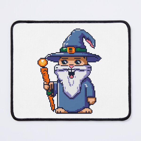 Item preview, Pixelated Wizard Bunnies: The Carrot Conjurers designed and sold by 8bitdecalworld.